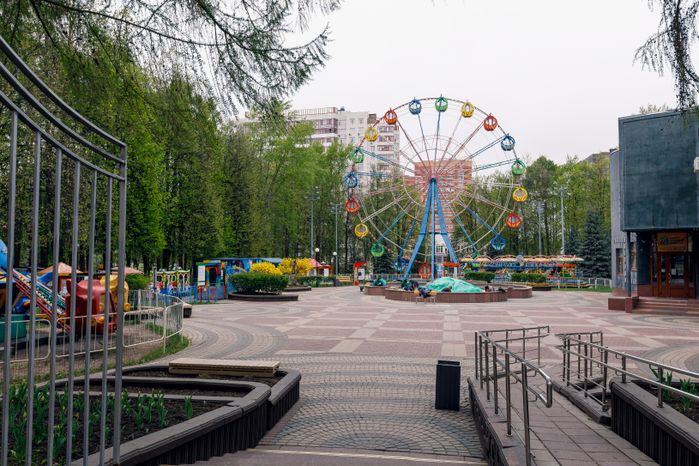 Центральный парк культуры и отдыха города Видное в Ленинском округе