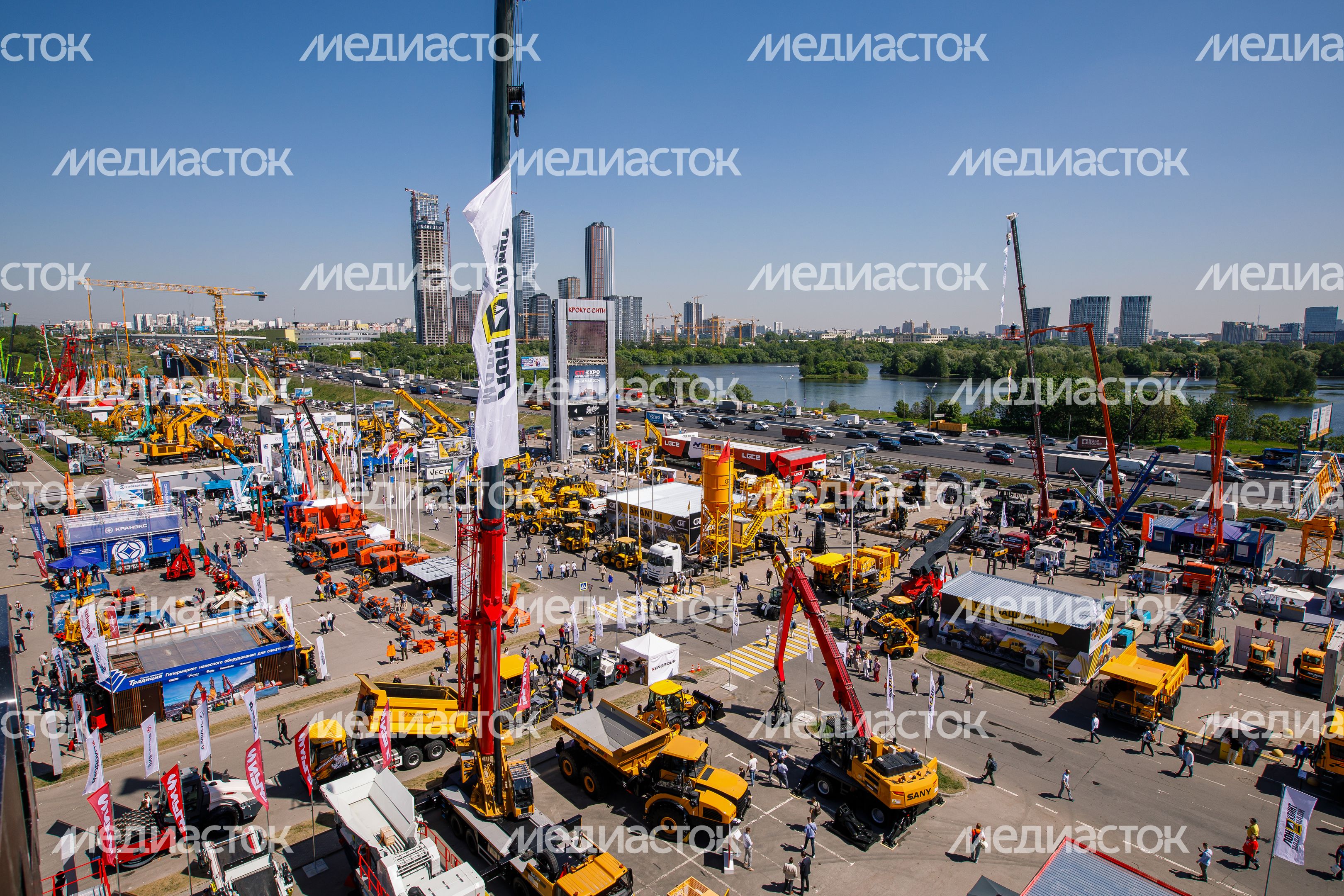 Выставка строительной техники и технологий CTT EXPO в красногорском МВЦ «Крокус Экспо»
