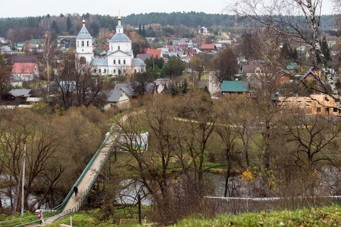 Виды города Верея