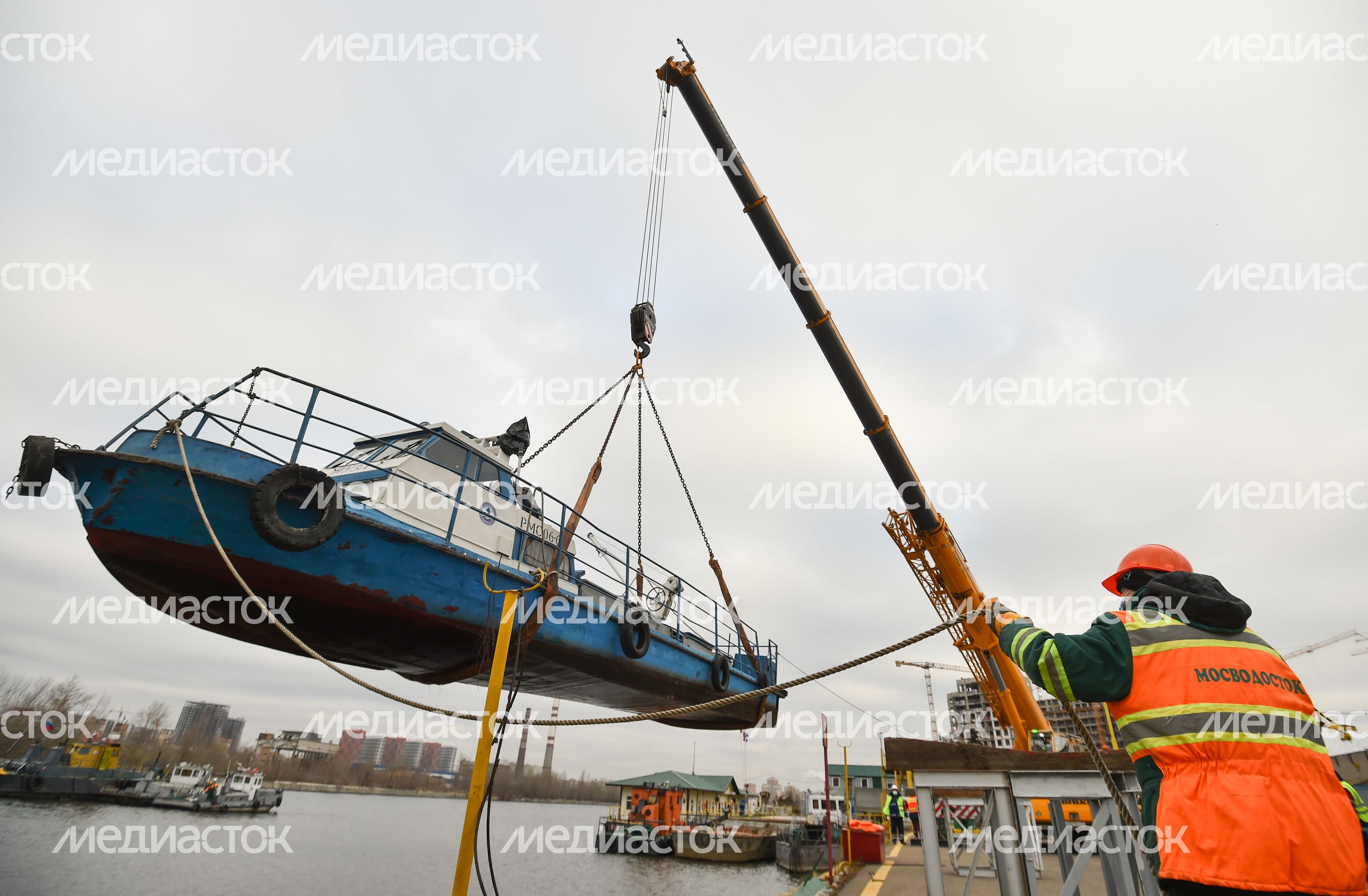 Закрытие сезона навигации в Москве