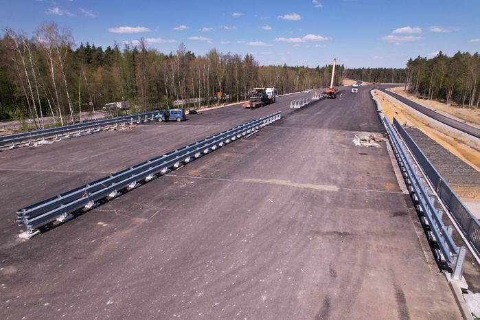 Строительство двух участков Южно-Лыткаринской автодороги