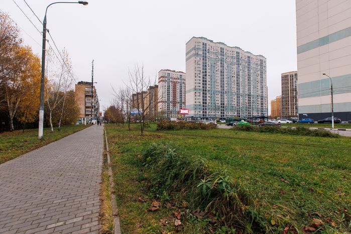 Виды города Долгопрудный осенью