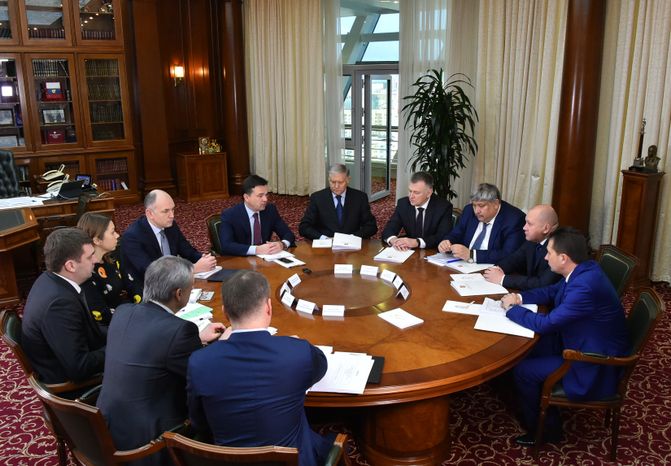 А. Воробьев провел совещание с представителями правоохранительных органов