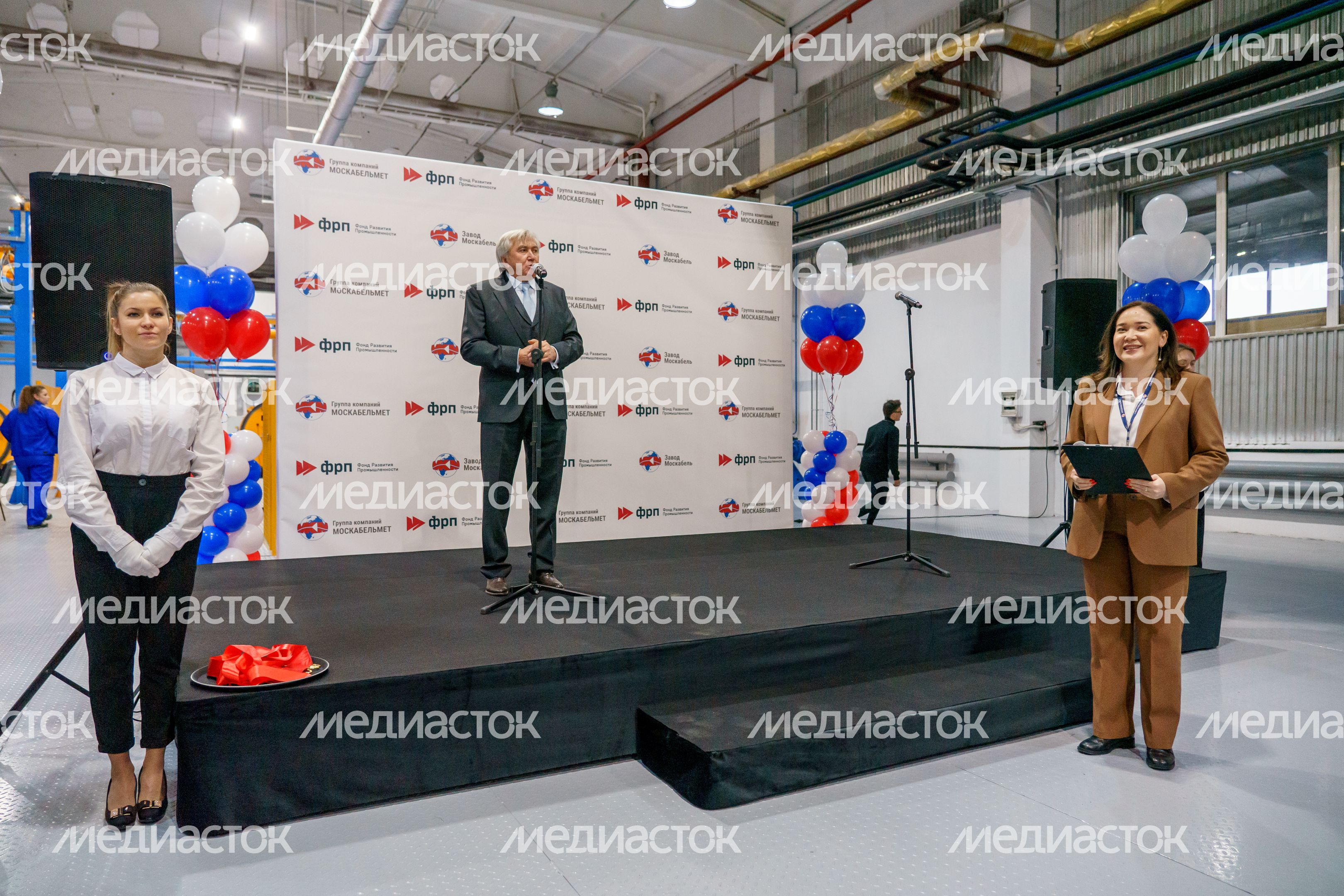 Воровское. Открытие цеха завода «Москабель»