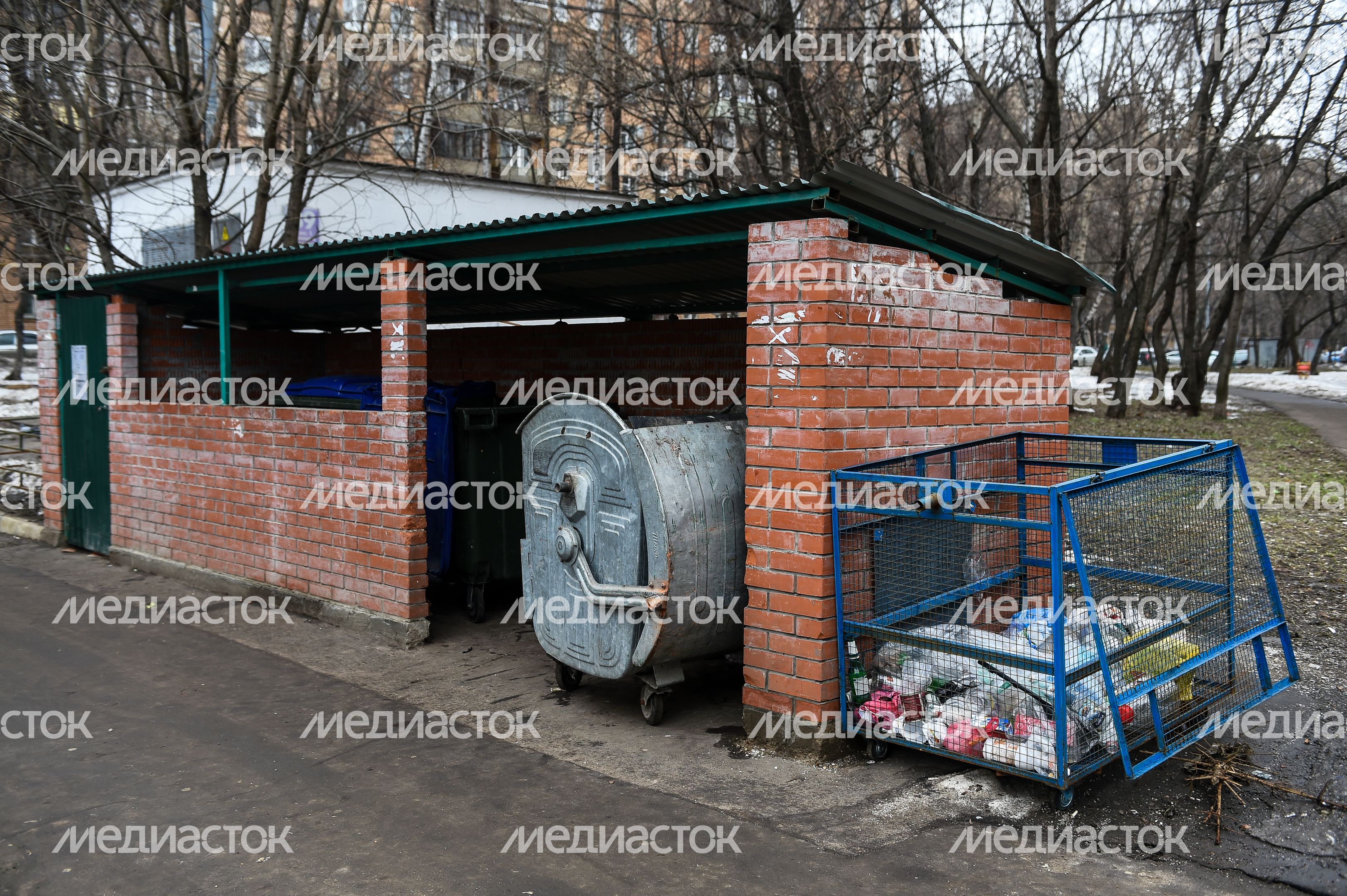 Места сбора Бытовых отходов в Москве