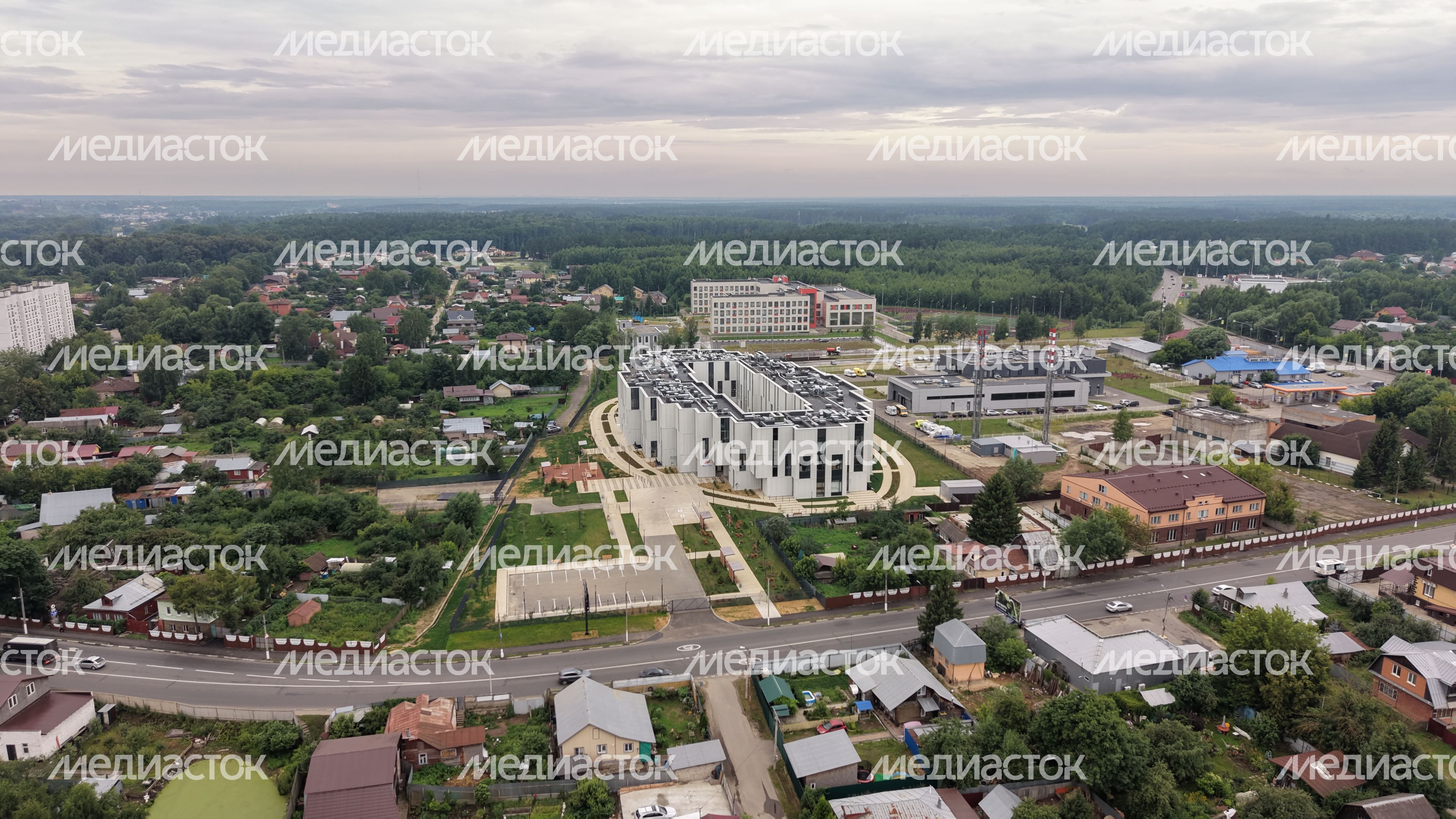 Новая поликлиника в ногинском мкр Заречье