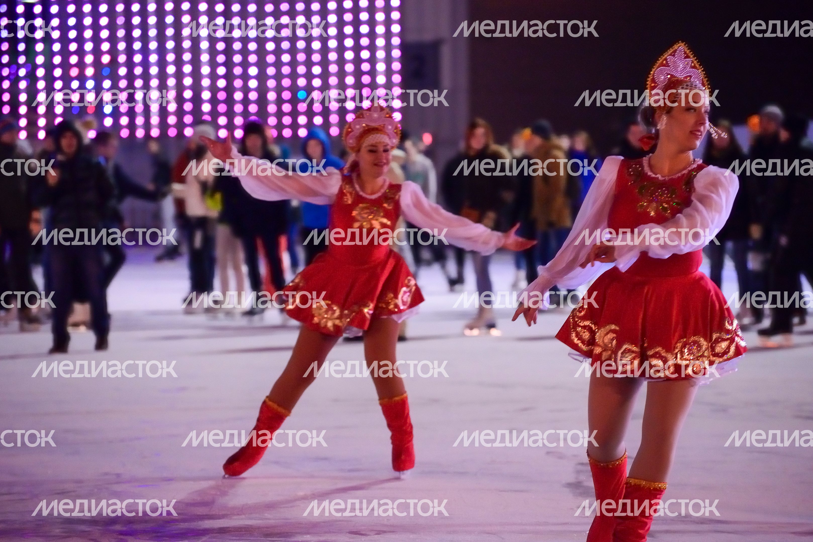 Открытие зимнего сезона в парке Сокольники