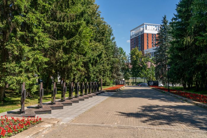 Аллея Героев в Наро-Фоминске