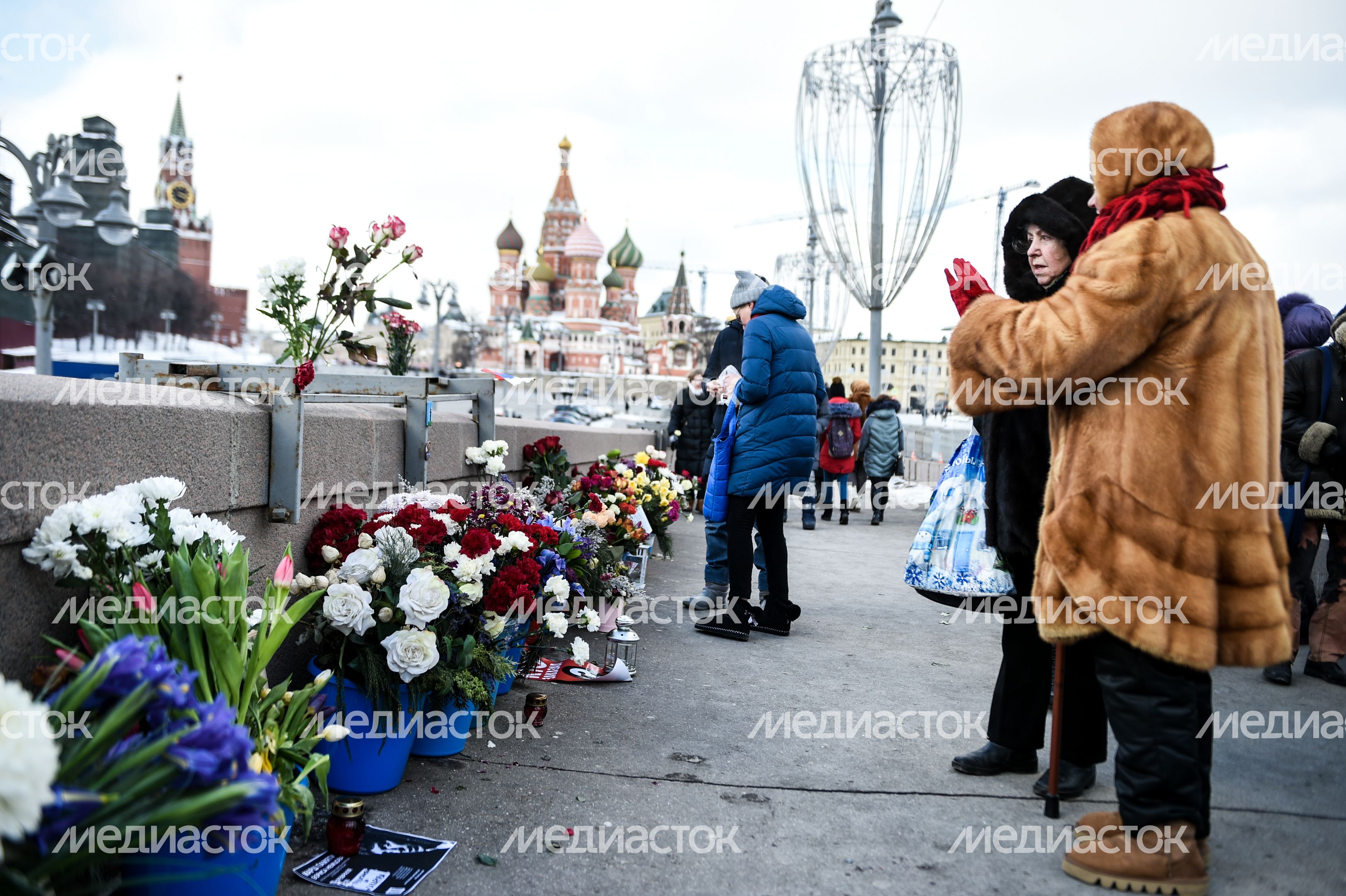 Марш памяти Бориса Немцова в Москве