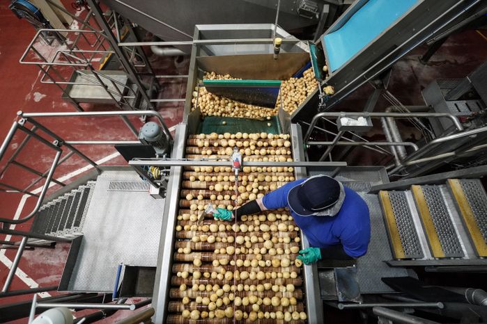 Производство чипсов Lay’s на заводе PepsiCo в Кашире