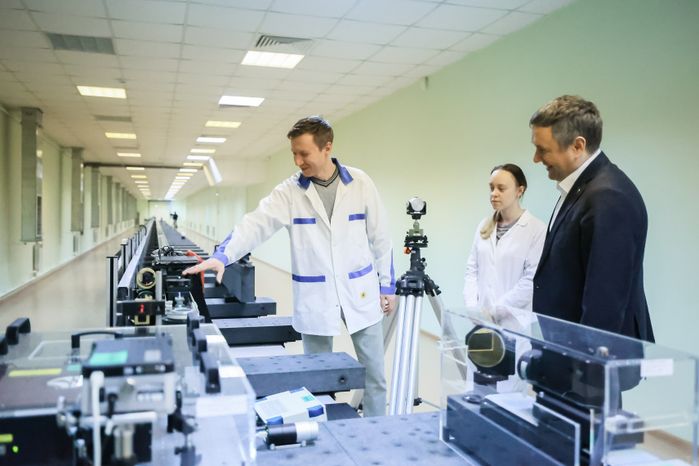 Губернатор на предприятии «ВНИИФТРИ» в Солнечногорске​