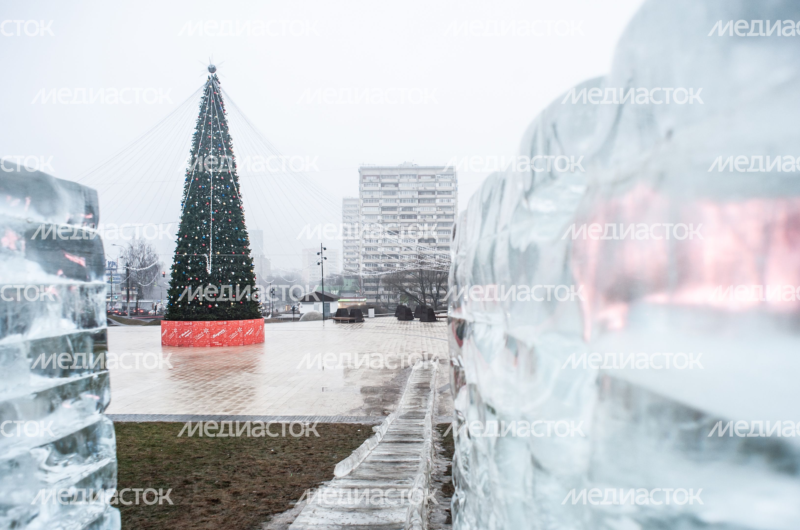 Виды города Видное