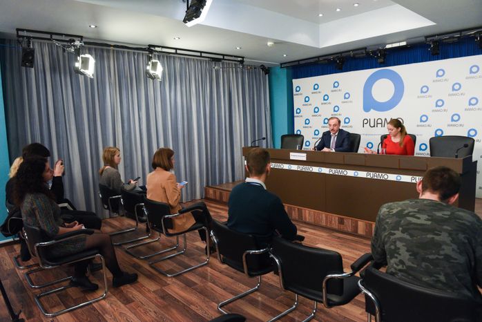 Пресс-конференция, посвященная реализации в городском округе Люберцы программы по благоустройству парковых и лесопарковых зон