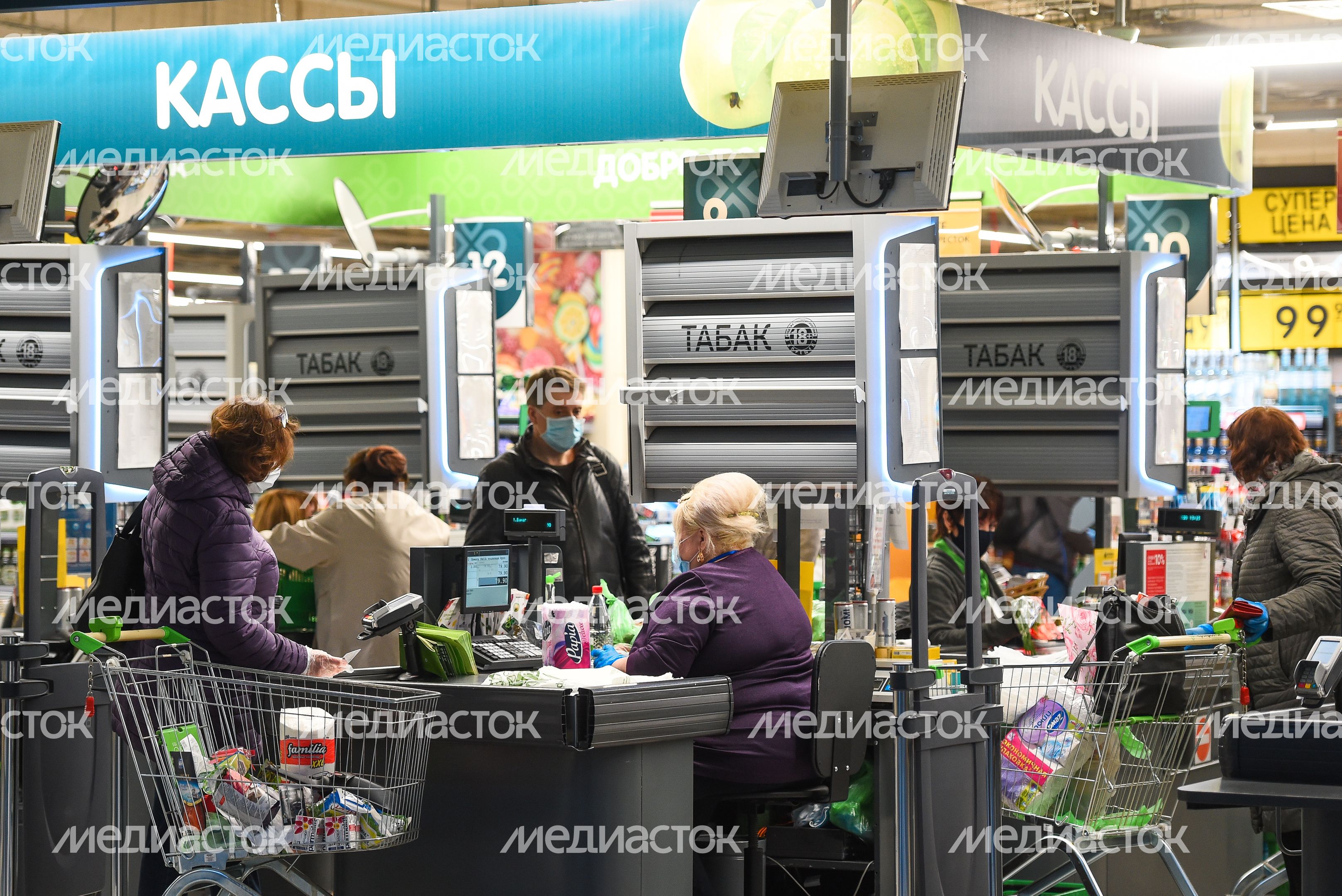 Московский регион во время «масочного режима» в связи с угрозой распространения коронавируса