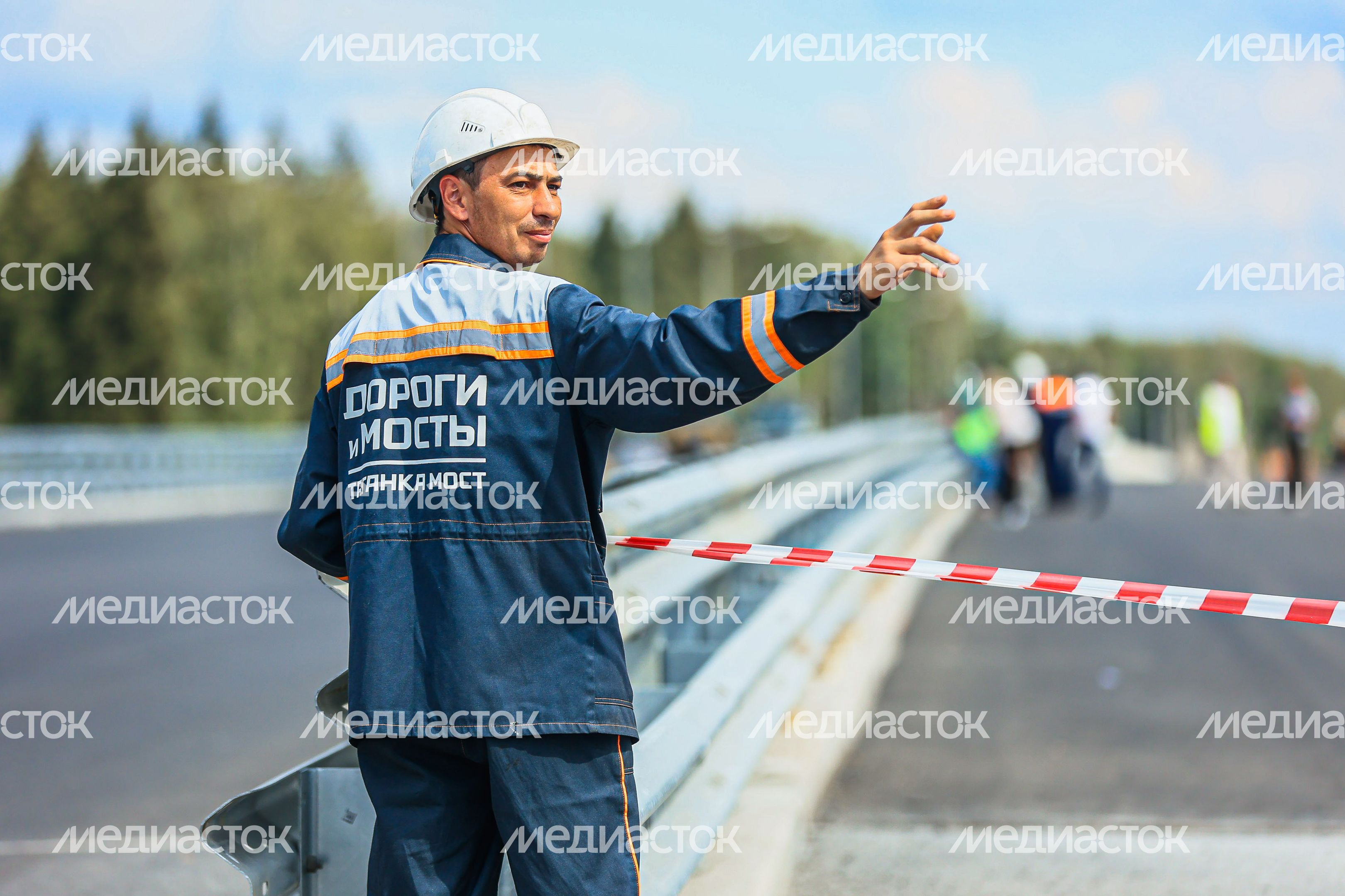 Проверка хода строительства подмосковного участка М-12 «Москва-Казань» Губернатором Подмосковья