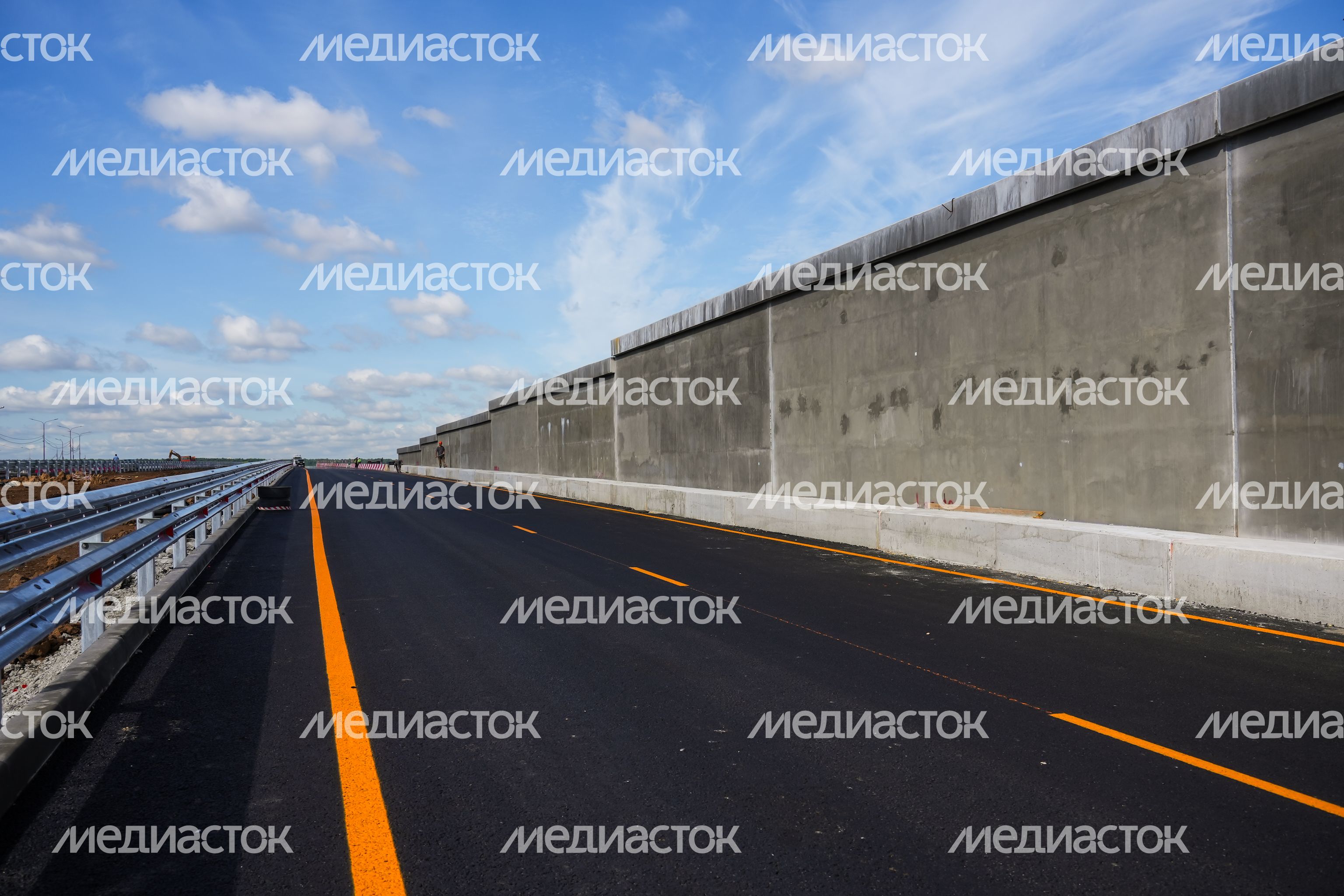 Открытие предпоследнего участка Южно-Лыткаринской автодороги