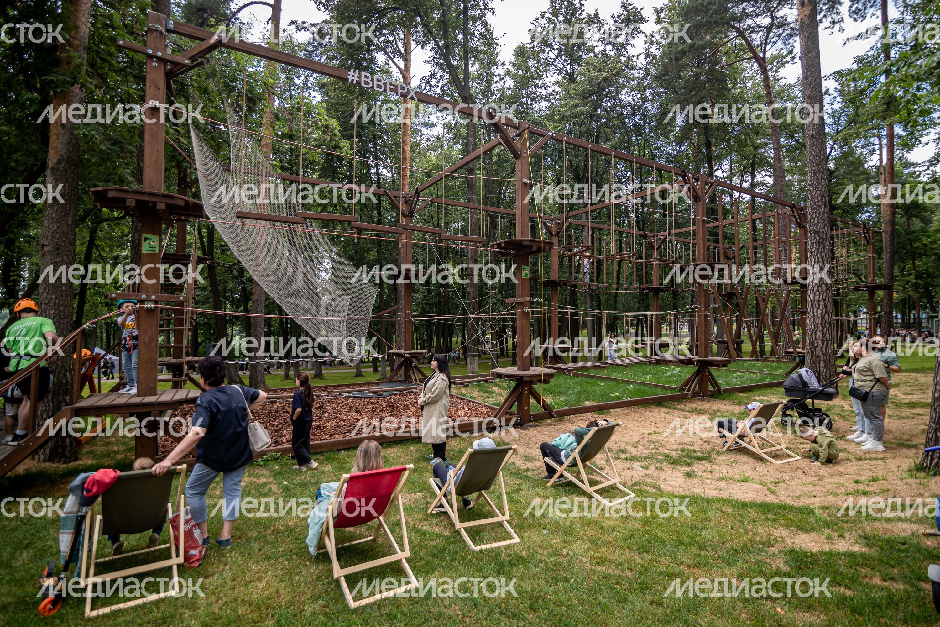 Веревочный парк в Раменском