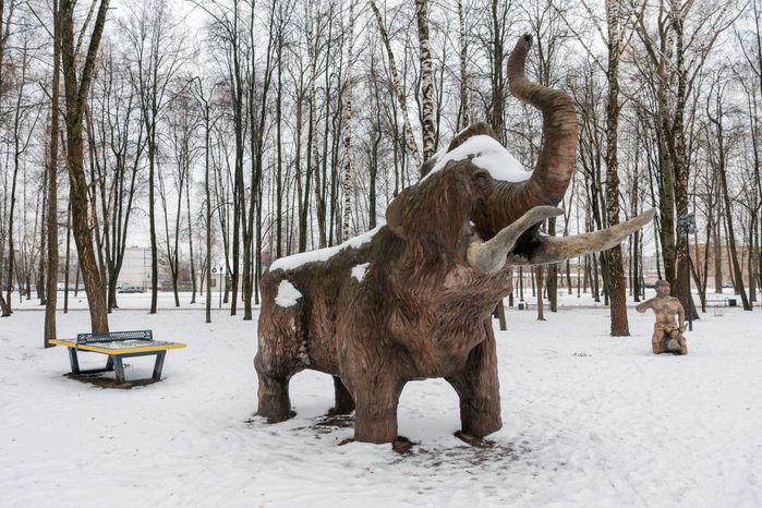 Комсомольский парк в Серпухове