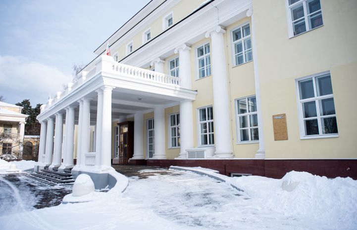 Зимние виды города Жуковский