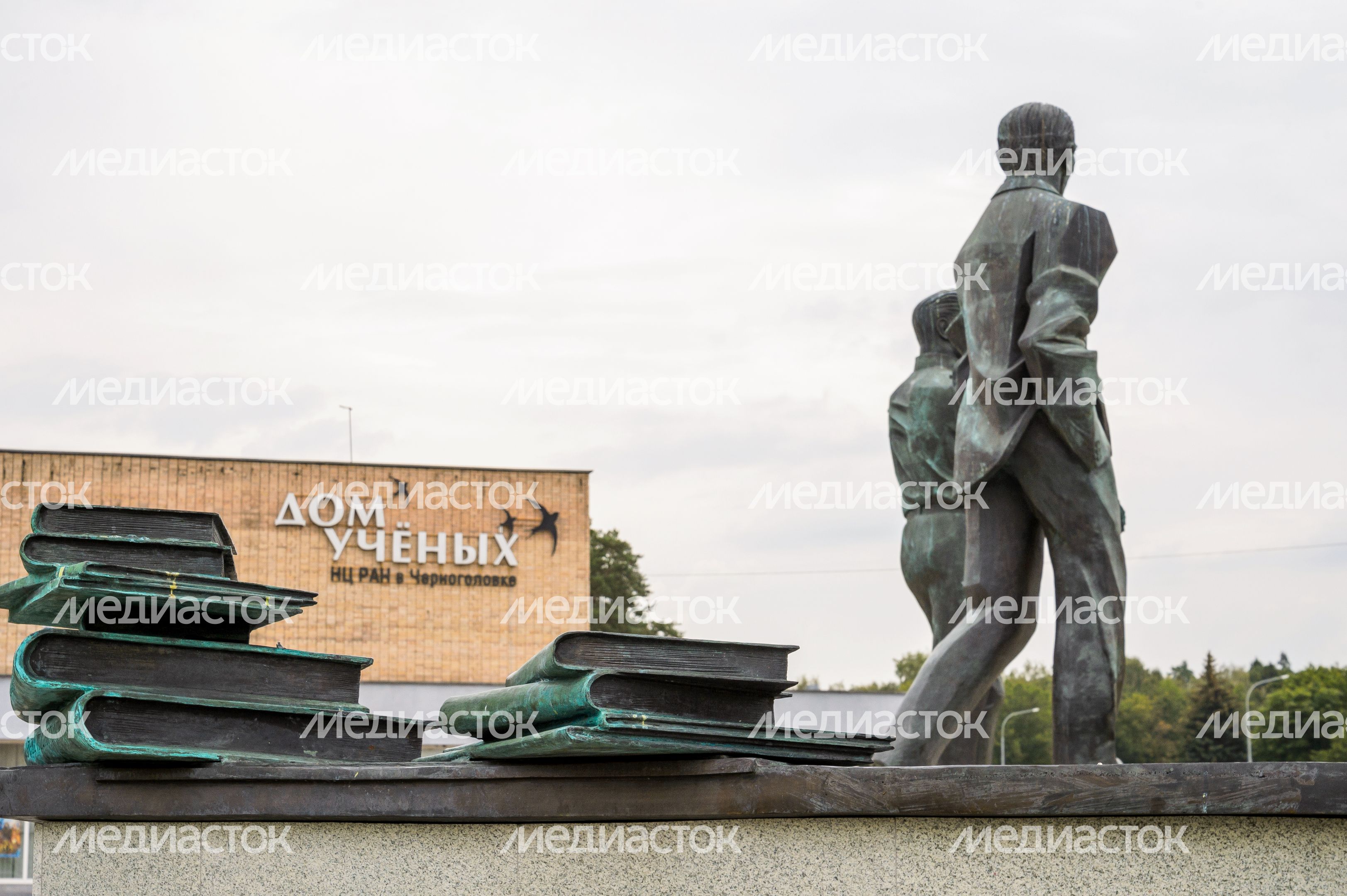 Черноголовка. Памятник Семенову и Дубовицкому Черноголовка. Памятник Семенову и Дубовицкому