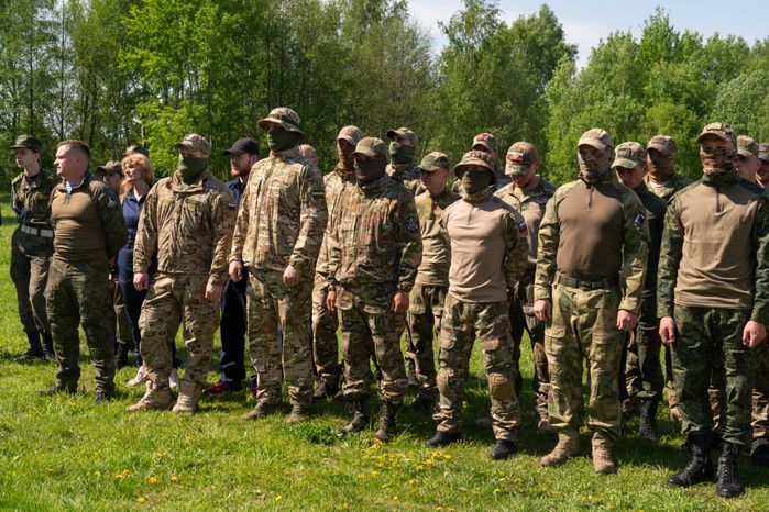 Военно-техническая игра "Арт-дуэль-2024" на аэродроме Волосово