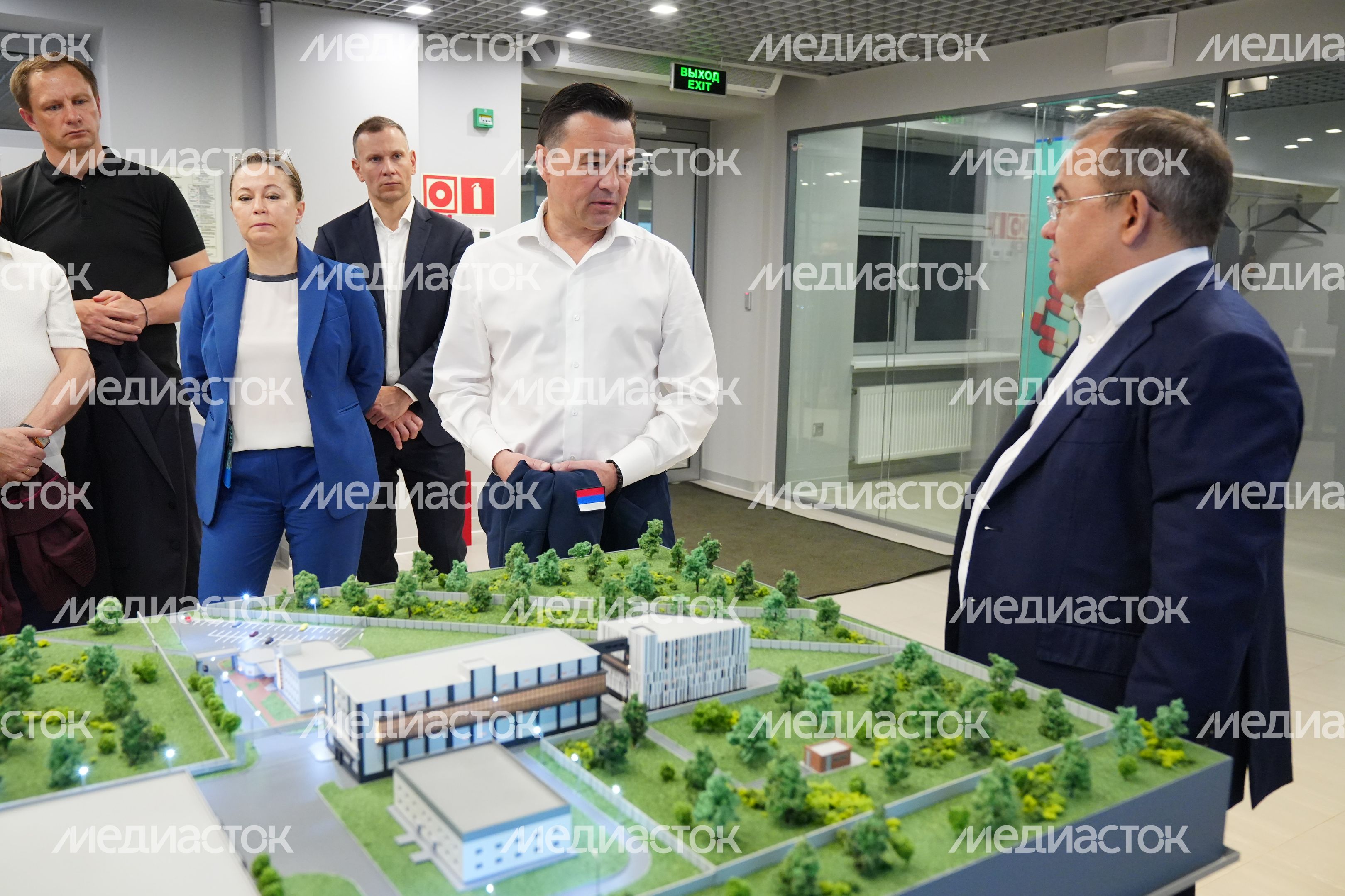 Губернатору представили проект развития R&D-Центра фармкомпании «Биннофарм Групп» в Красногорске