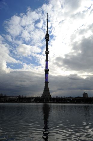 Телебашня Останкино в Москве