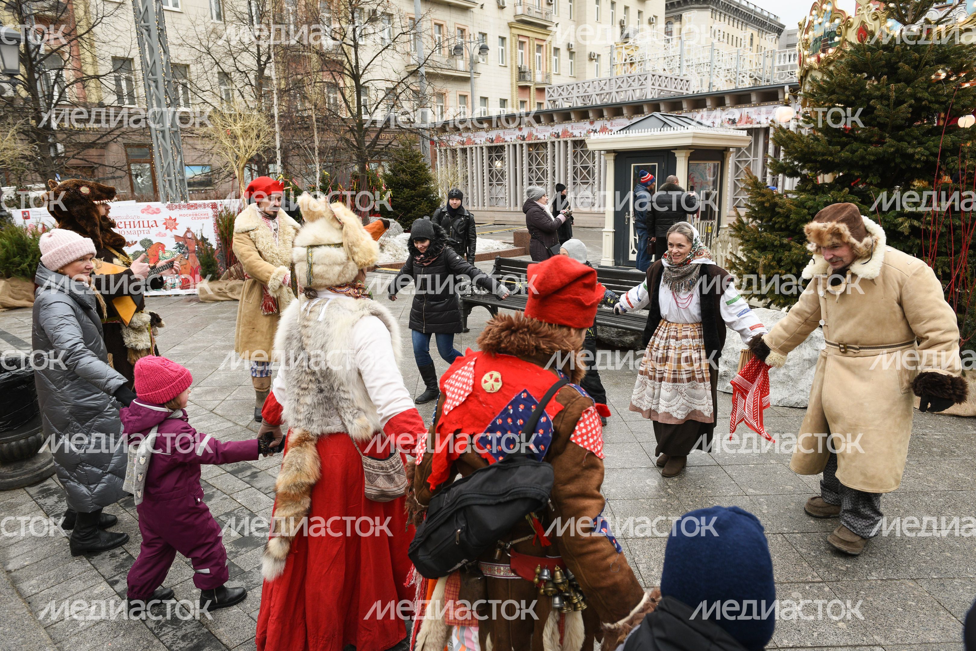 Открытие фестиваля «Московская Масленица»