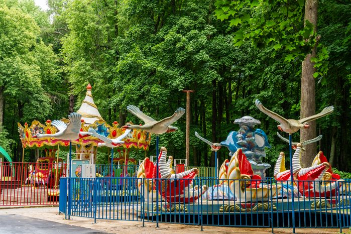 Лотошинский парк культуры и отдыха. Лето 2026