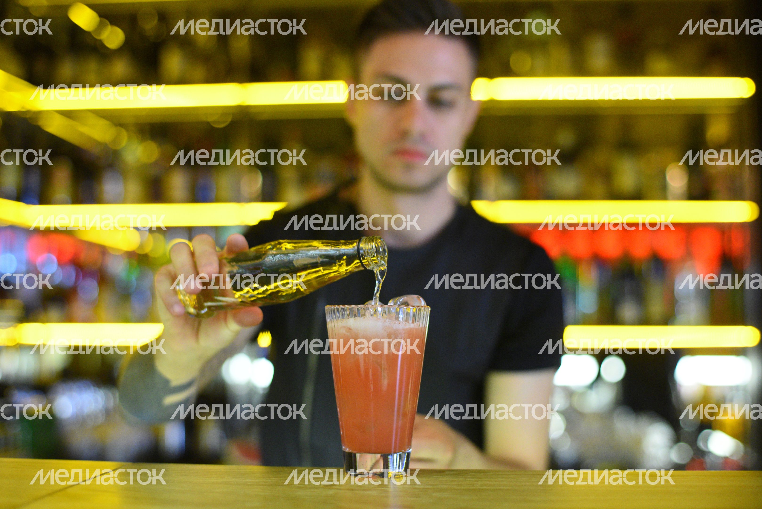 Приготовление арбузного эля