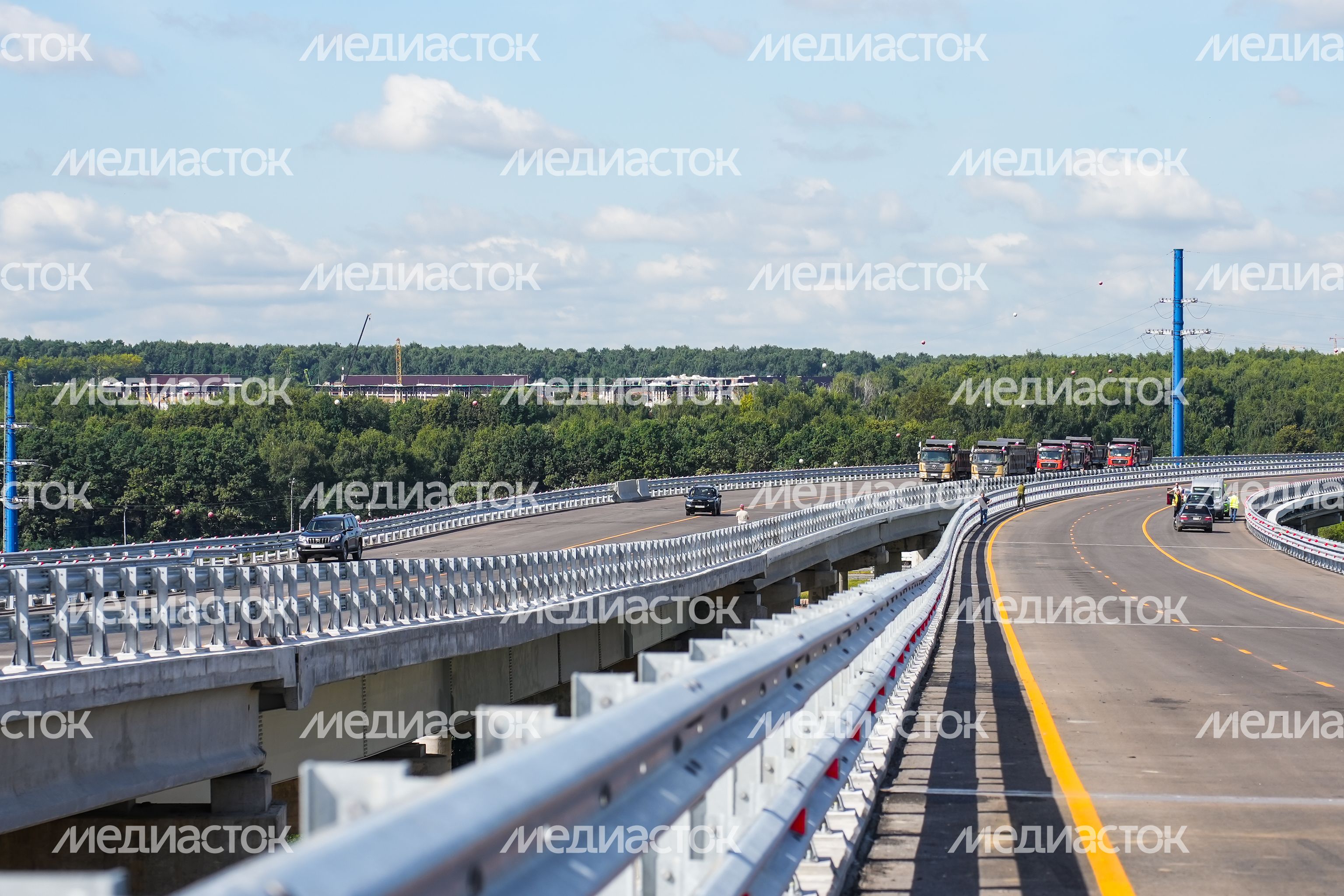 Открытие предпоследнего участка Южно-Лыткаринской автодороги