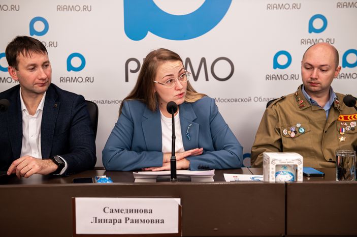 Пресс-конференция по организации «Добрых комнат» в Подмосковье