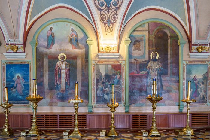 Сергиев Посад. Свято-Троицкая Сергиева лавра. Зима