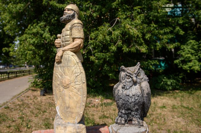 Летние виды скульптур в Раменском