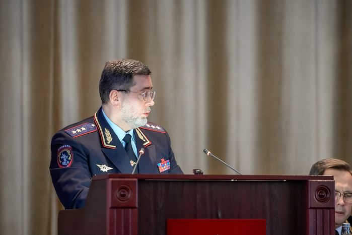 Андрей Храпов на заседании коллегии Главного управления МВД России по Московской области