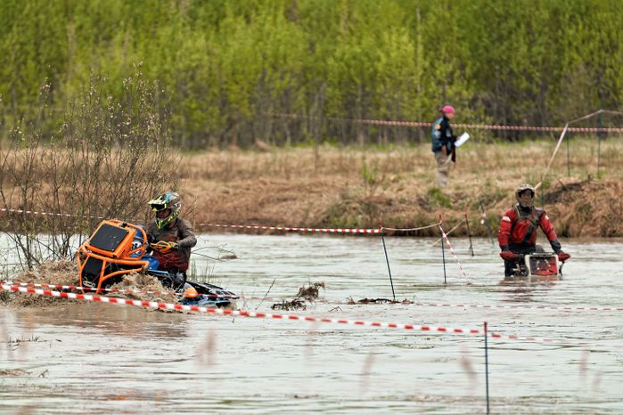 Чемпионат России по грязевым гонкам на квадроциклах «Битва за Москву – за победу!» в Центральном парке «Патриот»