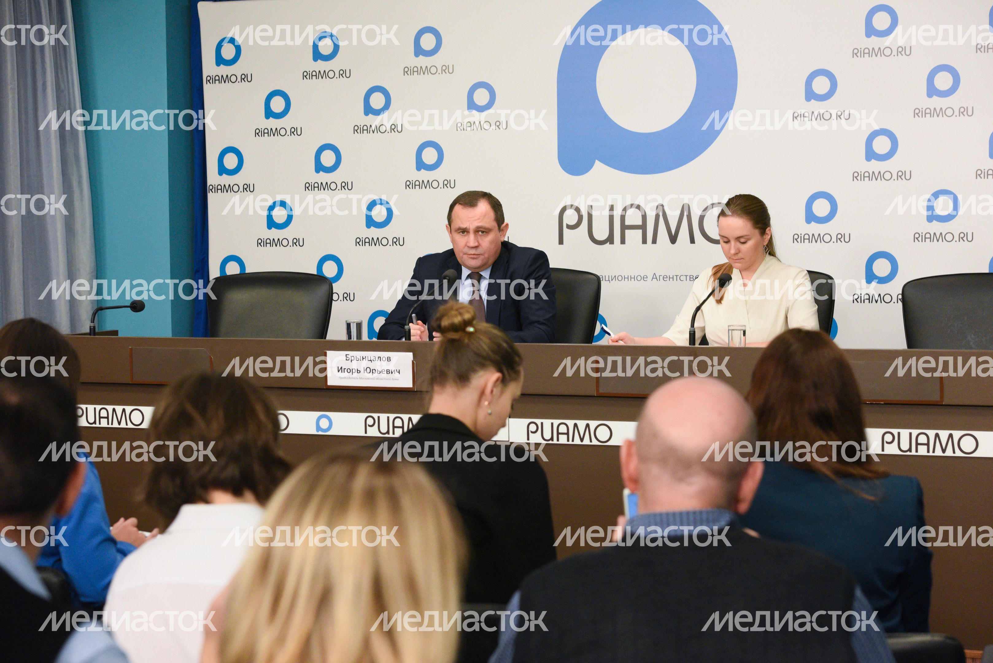 Пресс-конференция председателя Московского областного парламента Игоря Брынцалова, посвященная итогам работы Думы за 2019 год
