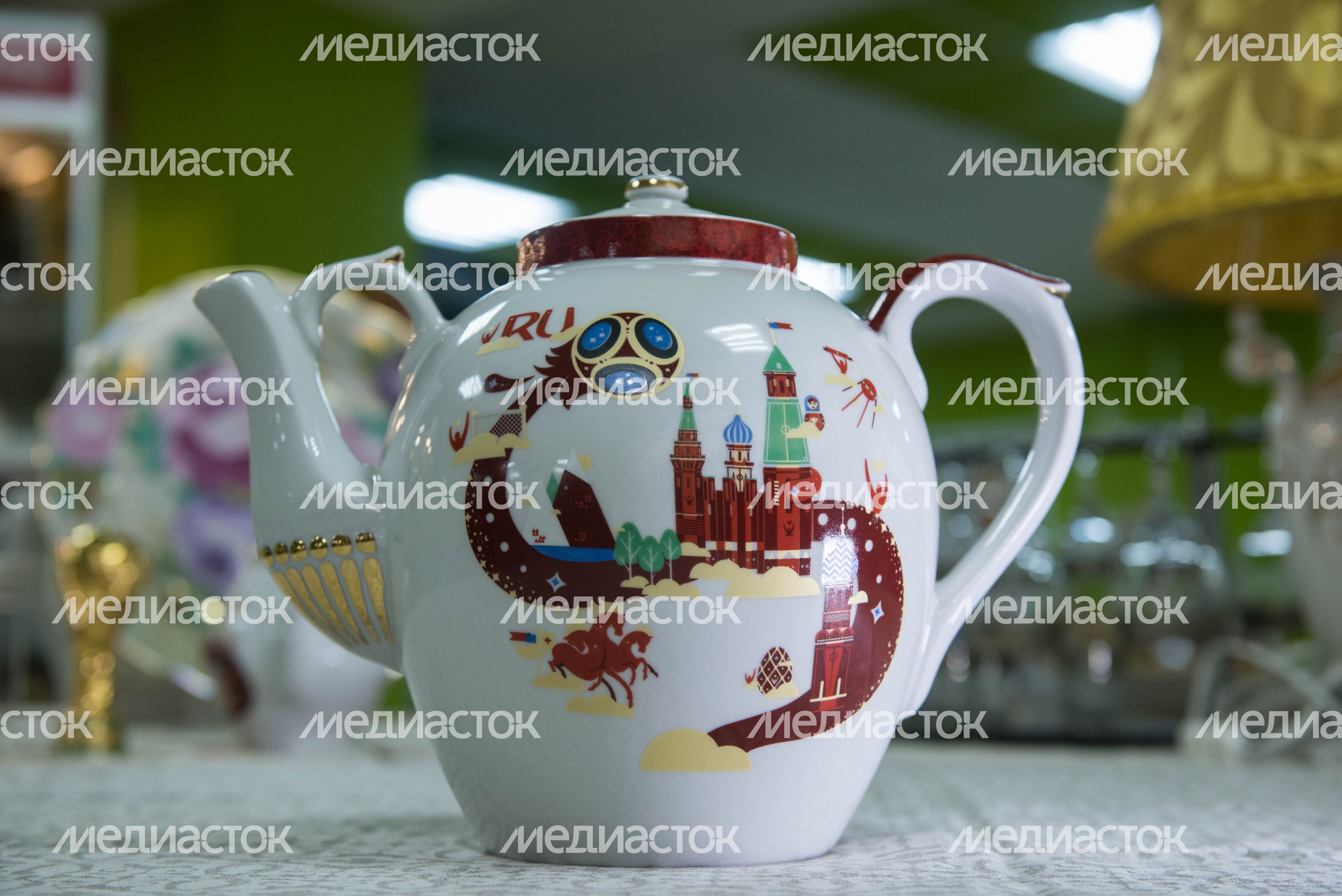 Производство сувениров ЧМ‑2018 на заводе «Дулевский фарфор»