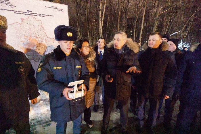 Проверка готовности купели на Ивановских прудах к крещенским купаниям