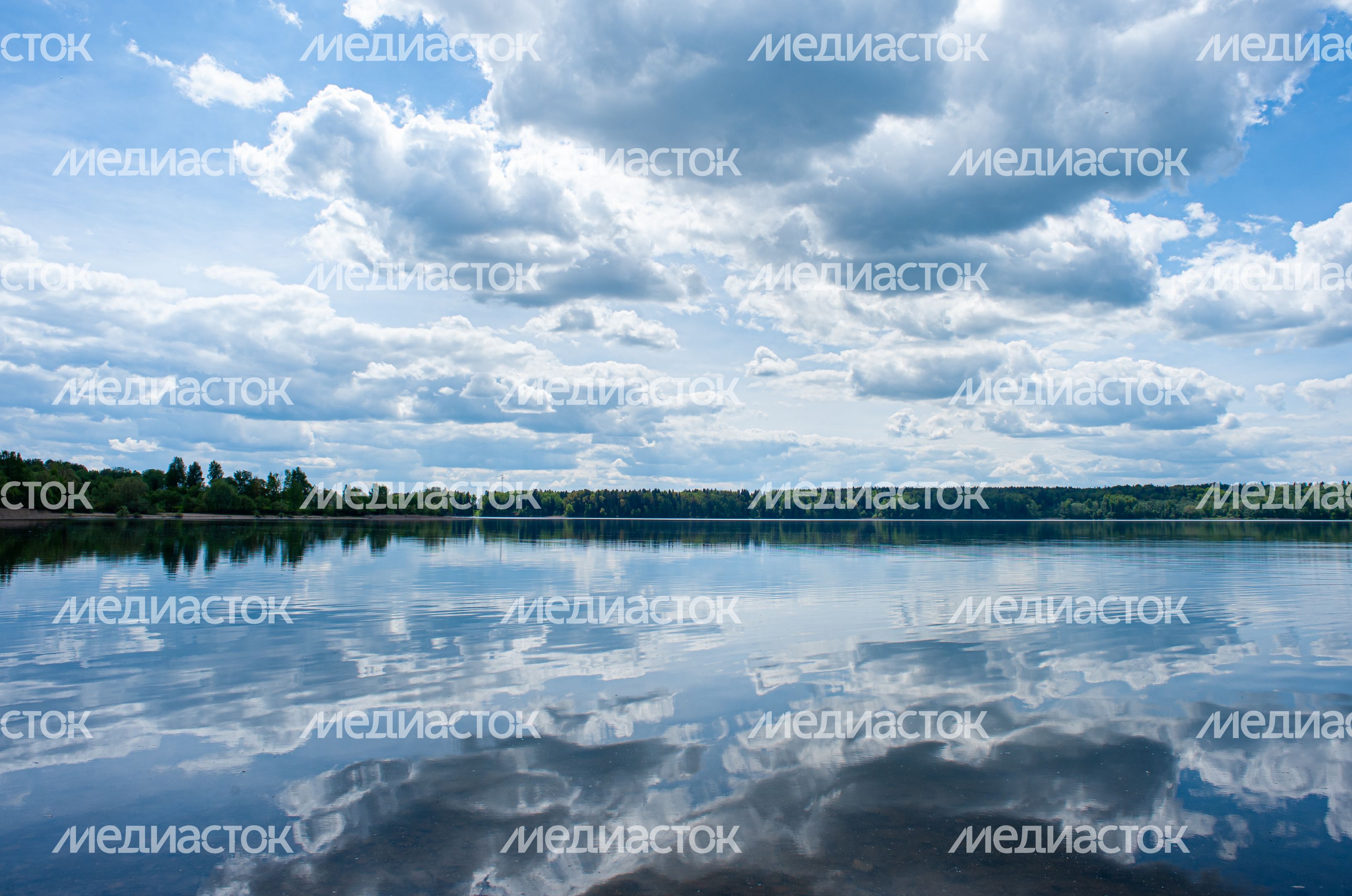 Весенние виды города Руза