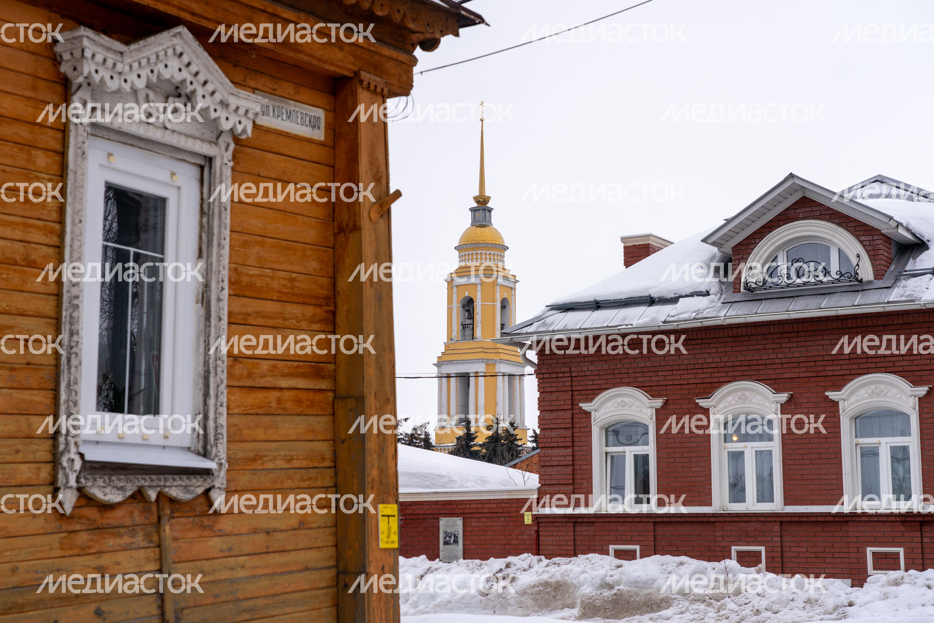 Улицы зимней Коломны Улицы зимней Коломны