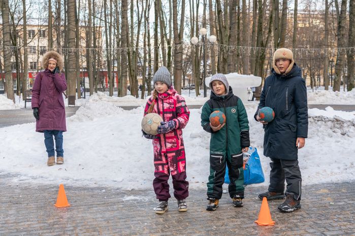 Зима в Красногорском городском парке
