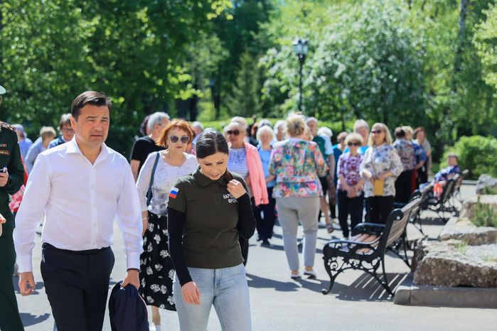 Встреча Губернатора с ранеными в реабилитационном центре «Ясенки»