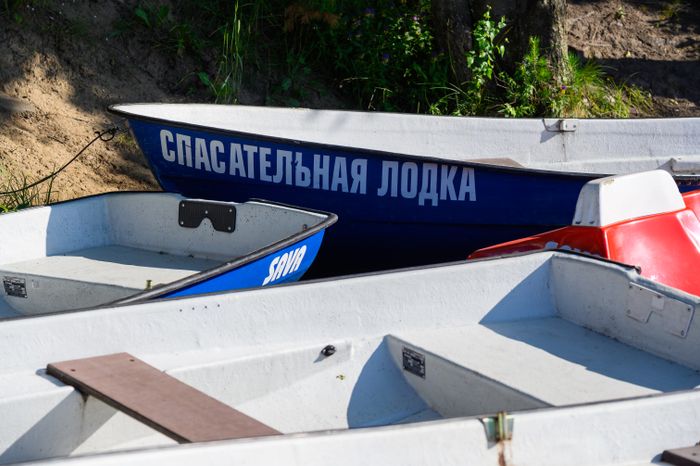 Прокат лодок на пляже парка «Авангард» в Электростали