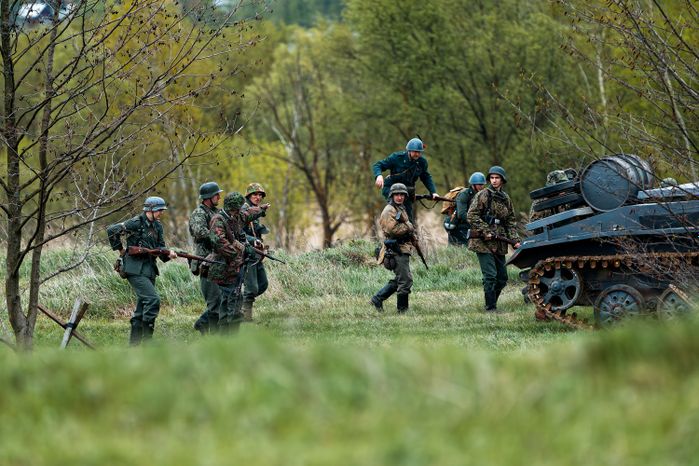XIX Военно-исторический фестиваль "Огненная дуга" в Ступино