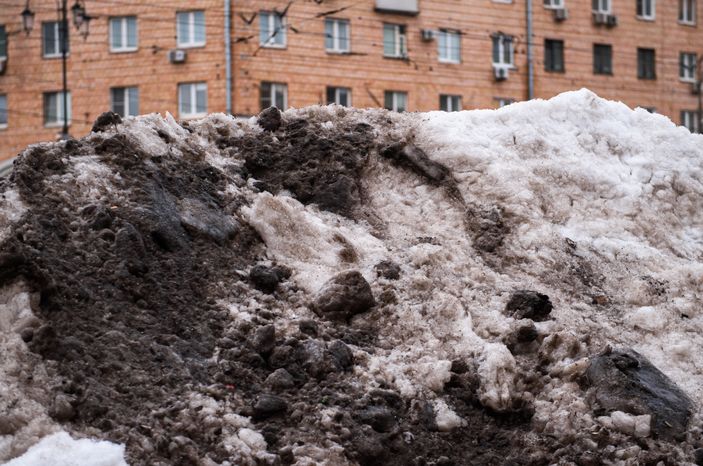 Декабрьская слякоть в Москве