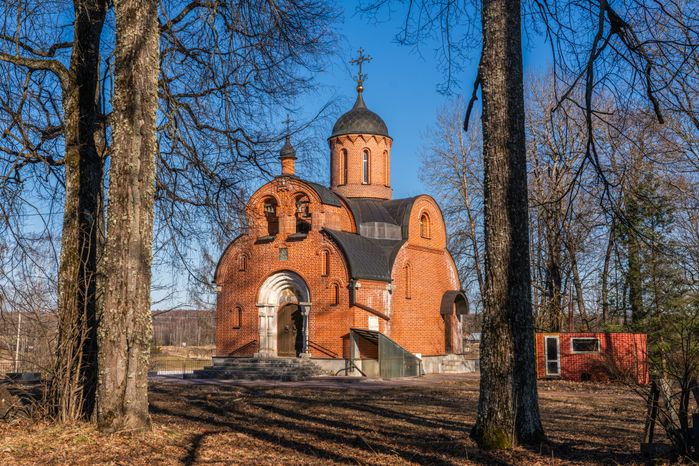 Церковь Георгия Победоносца в селе Семеновское Можайского округа