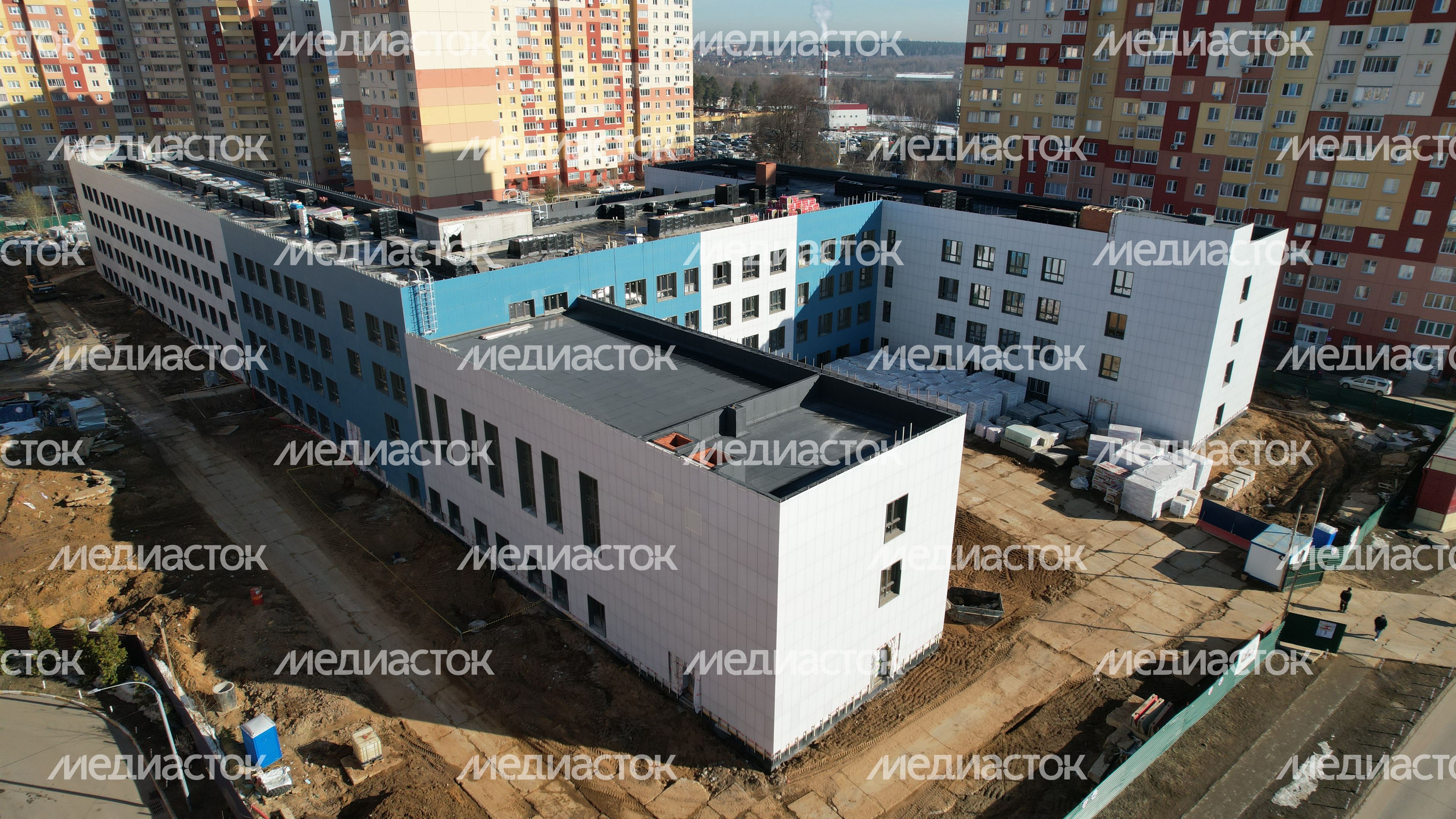 Строительство школы на 1100 мест в ЖК "Новые Островцы"