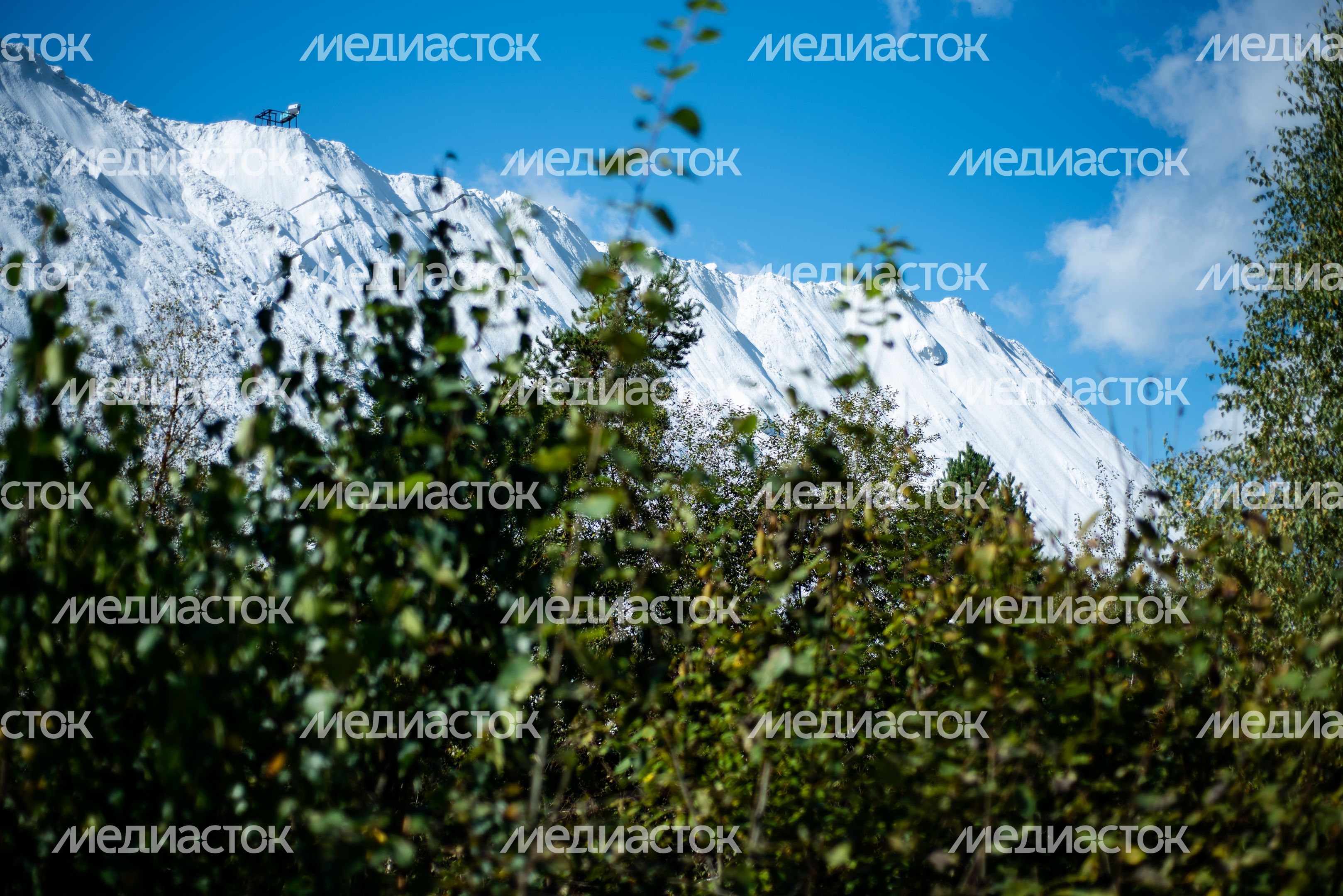 Белая гора в городе Воскресенск