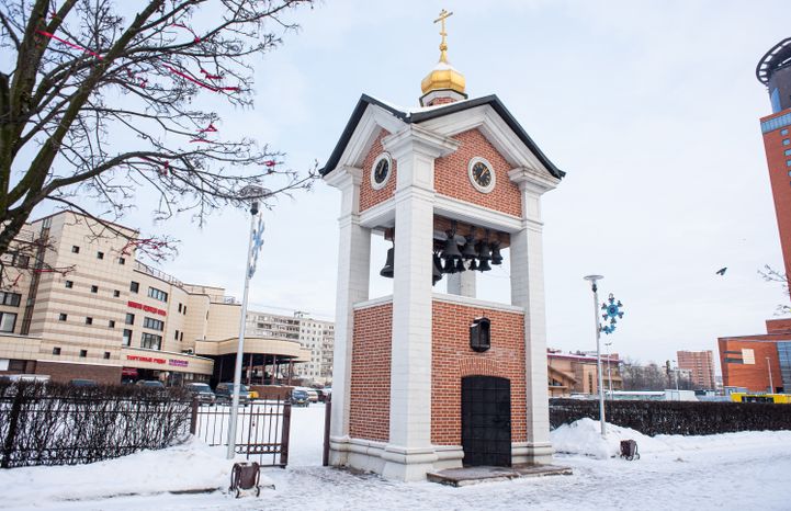 Зимние виды города Щелково